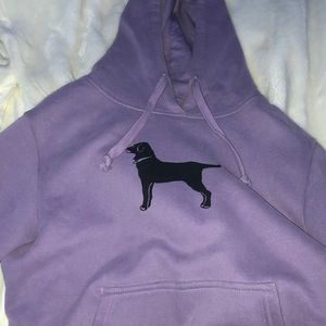 Purple Size XS Black Dog Sweatshirt
